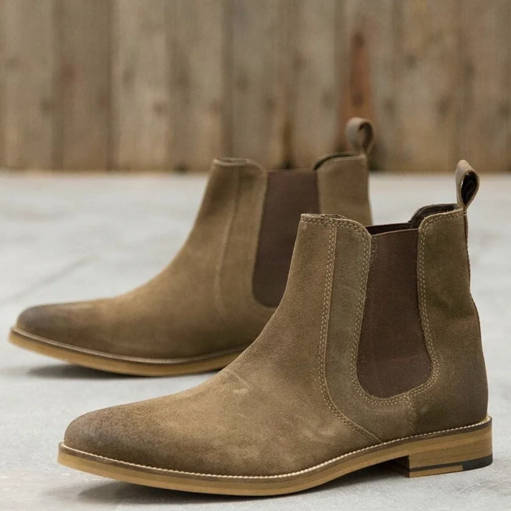 Crevo Denham Men's Tan Chukka Boots